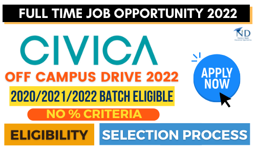 civica Full time job opportunity 2022(2)